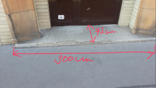 Rekonstrukce vchodů domu